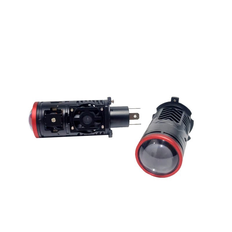 Cặp bóng LED TJ-H4 Red hoàn thiện chắc chắn, thiết kế cao cấp, hỗ trợ lắp đặt Plug and Play