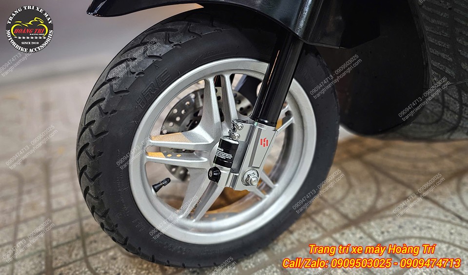 Phuộc Kingham sau khi lắp hoàn thiện mang lại khả năng nhún êm, an toàn và thẩm mỹ