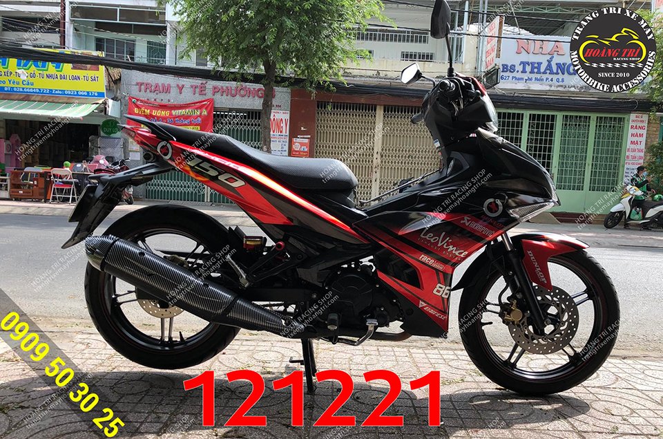 Tem trùm xe máy Tết – Sự lựa chọn nổi bật với sắc đỏ may mắn cho mùa Xuân