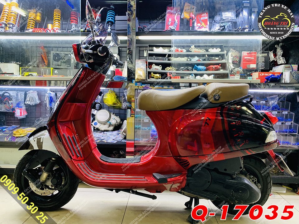 Tem trùm xe máy Tết – Sự lựa chọn nổi bật với sắc đỏ may mắn cho mùa Xuân