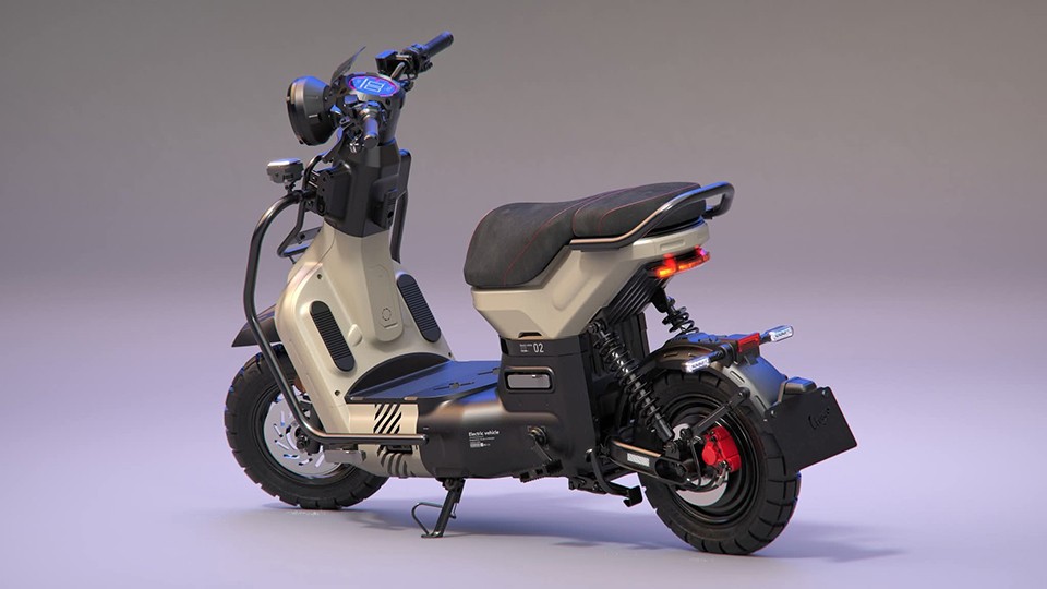 Anh em yêu thích sự đơn giản, sang trọng thì xe điện TYPE3 Pro màu trắng be rất phù hợp