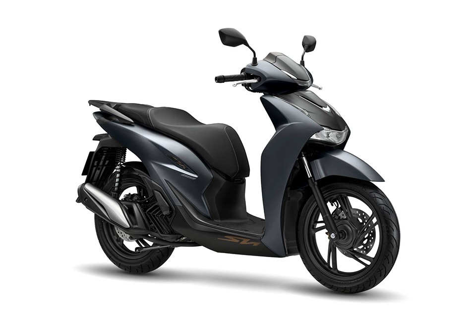 Honda 2026 màu đen mờ cá tính, tổng thể mạnh mẽ, mang vẻ ngoài sang trọng