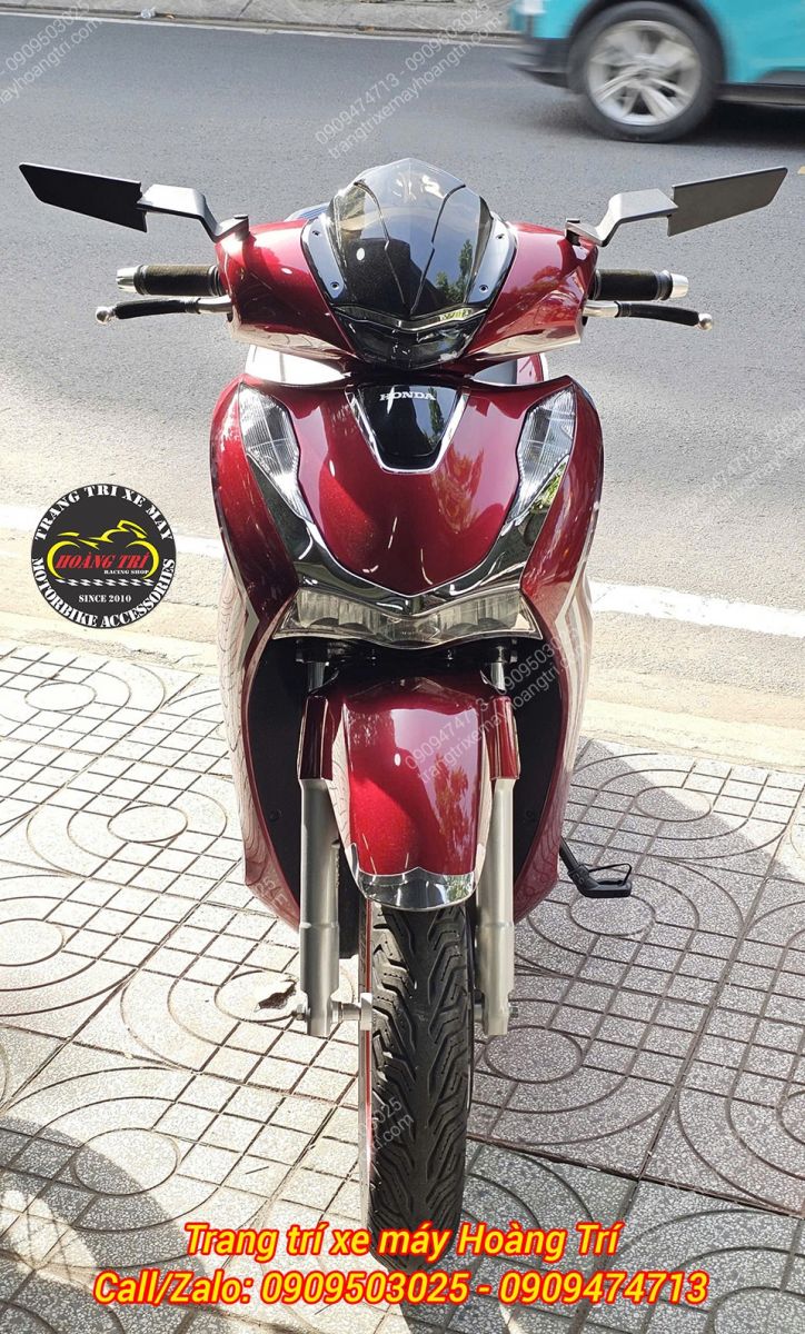 Bật lên để quan sát phía sau tạo nên một diện mạo thu hút cho chiếc Sh 2020 của bạn