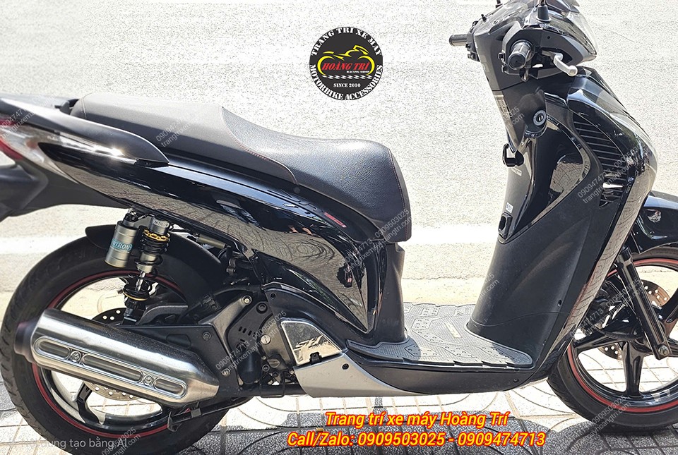 Nâng cao trải nghiệm nhún êm ái và tăng thẩm mỹ khi nâng cấp phuộc Nitron DNA cho Sh Ý