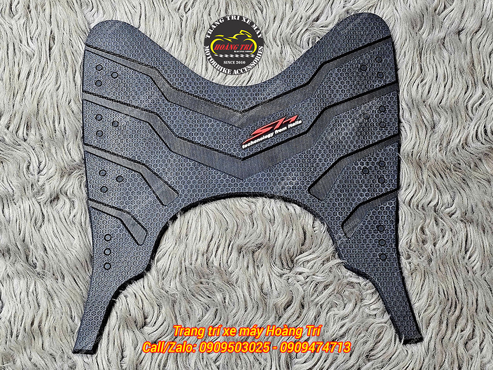 Thảm để chân cao su SH Ý thiết kế chuẩn zin, họa tiết chống trượt, dễ vệ sinh