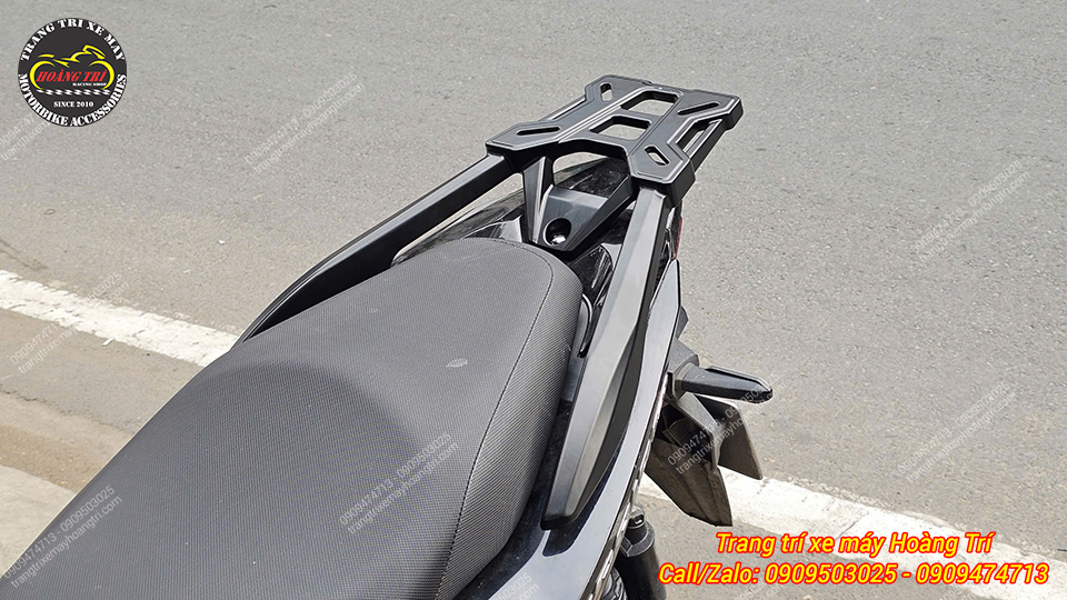 Thiết kế baga nhôm đúc FRX cứng cáp, đẹp mắt, tương thích tốt với Vario 160