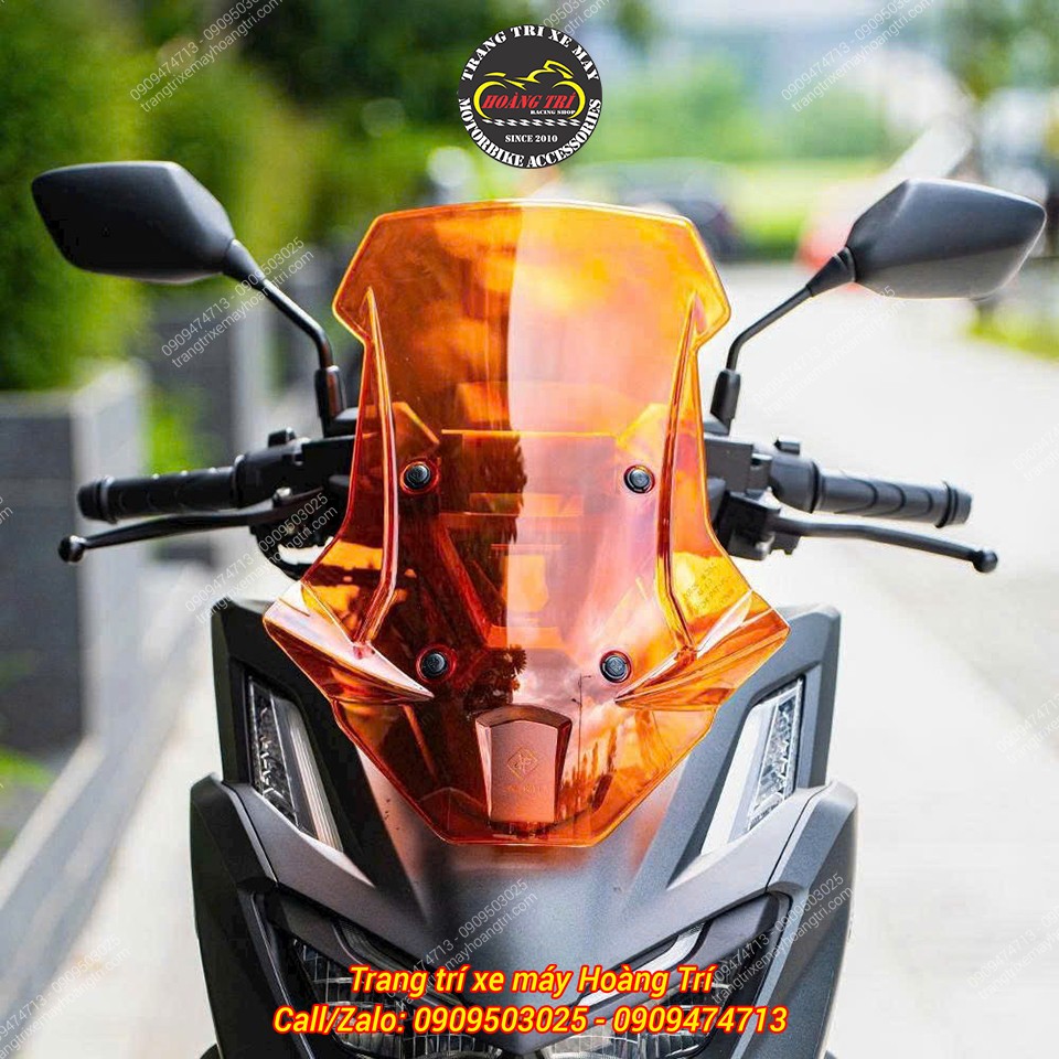 Tông màu cam nổi bật thu hút mang đến một diện mạo mới cho xe Vario 160