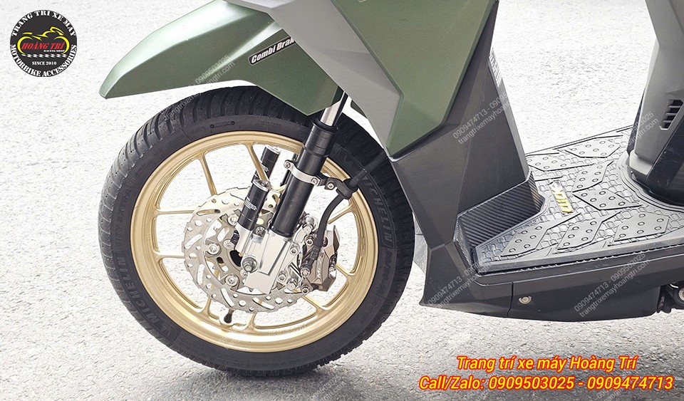 Phuộc Kingham kết hợp đĩa 220mm và heo dầu MFZ - Tiết kiệm và tối ưu chi phí cho khách hàng