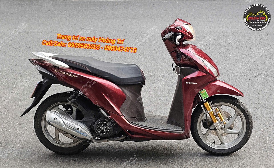 Chỉ với món phụ kiện vừa gắn mà giúp cho dàn chân trước của xe chất lừ phong cách