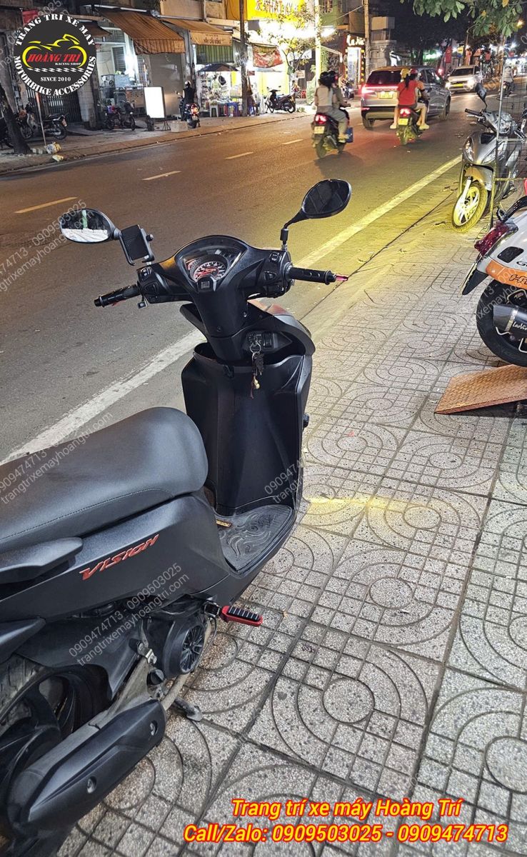 Test ánh sáng thực tế đèn trợ sáng J2 Vision 2014 cho khả năng chiếu sáng mạnh, bám đường tốt