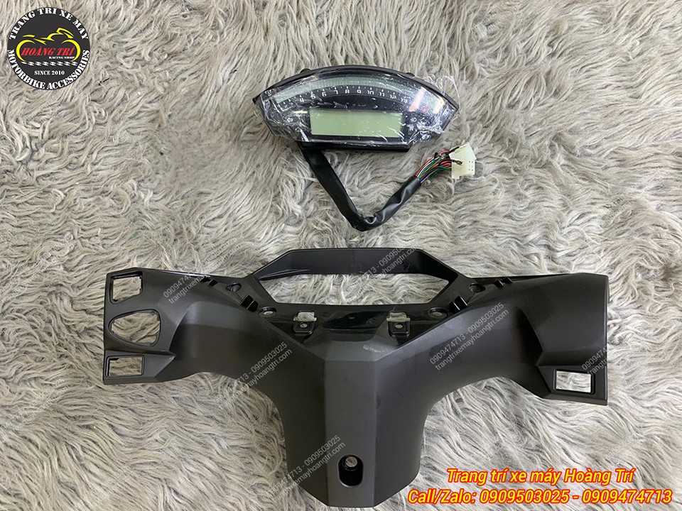 Đồng hồ ZX10R và mặt nạ độ xe Winner, chuẩn bị lắp đặt, tạo sự khác biệt