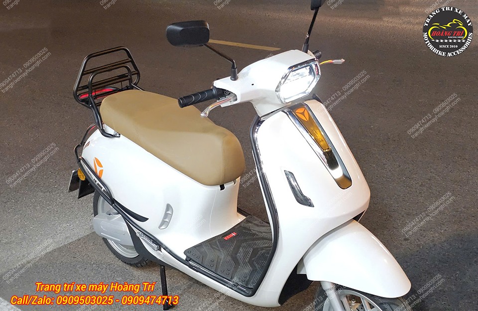 Xe máy điện Yadea nhưng phong cách Vespa Italia sang trọng, đẳng cấp