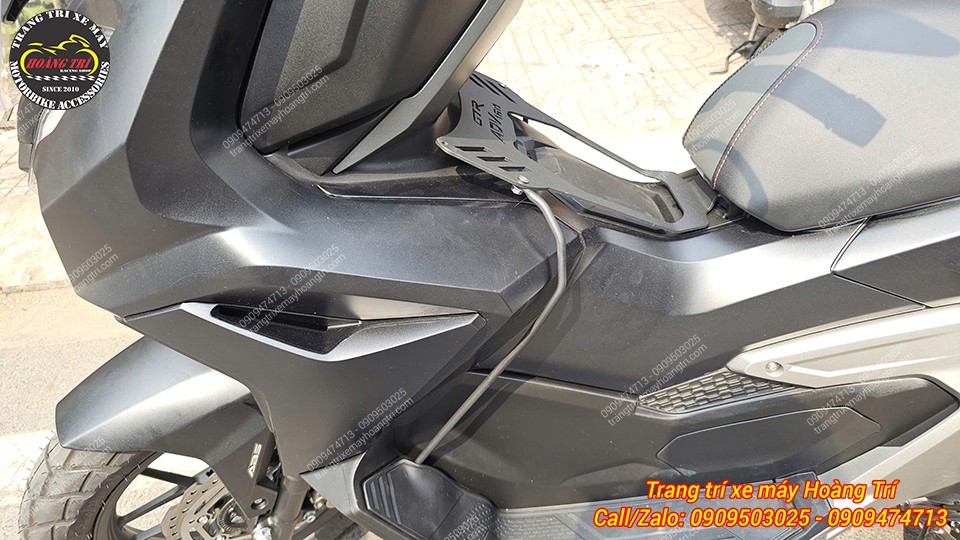 ADV 160 đã nâng cấp hoàn thiện mẫu baga với thiết kế chắc chắn, bền bỉ