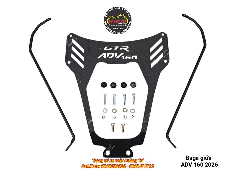 Baga giữa ADV 160 2026 CNC không khoan lỗ với đầy đủ phụ kiện đi kèm