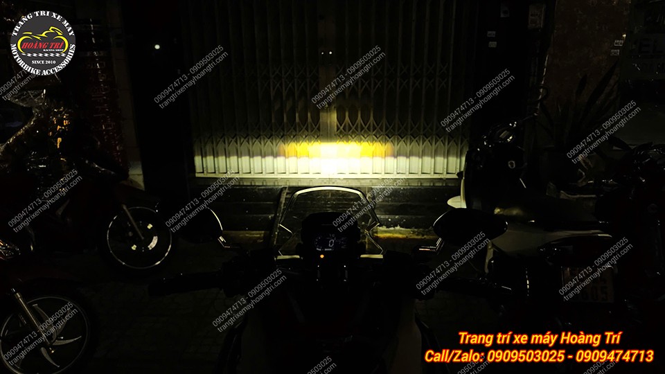 Đổi chế độ cho màu đèn khác mang đến nhu cầu ánh sáng khác khi đi đường