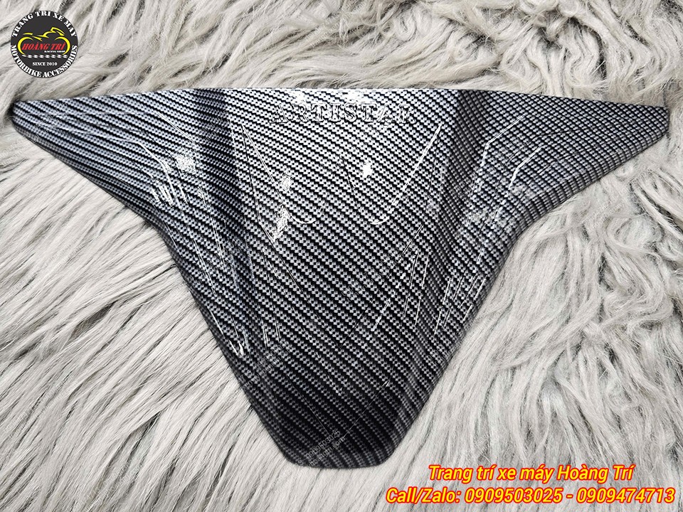 Ốp đầu đèn trang trí carbon Airblade 2026, họa tiết carbon sắc nét, hoàn thiện tỉ mỉ