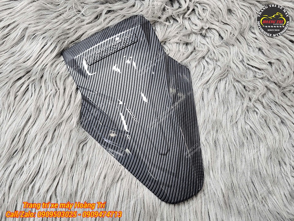 Ốp lốc máy sau carbon lắp thực tế trên Air Blade 2026, ôm khít lốc máy sau, tăng thẩm mỹ