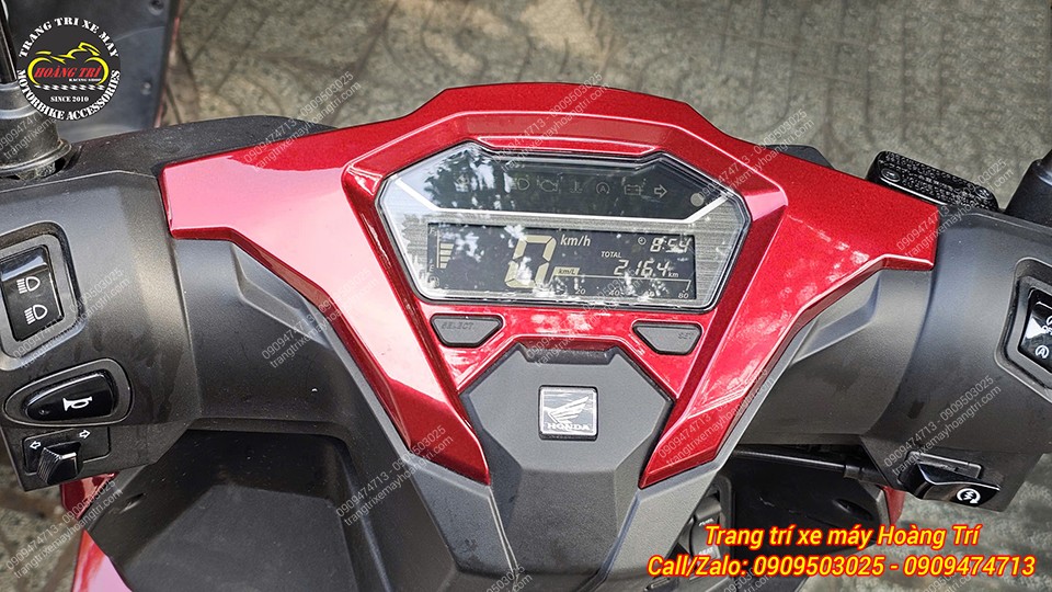 Cụm đồng hồ và dàn áo nguyên bản Airblade 2026, tình trạng zin trước khi tiến hành dán decal