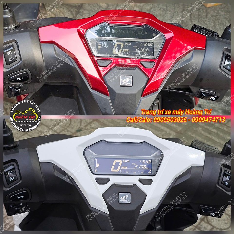 Bợ giữ đồng hồ thay đổi hoàn toàn từ màu đỏ thành màu trắng