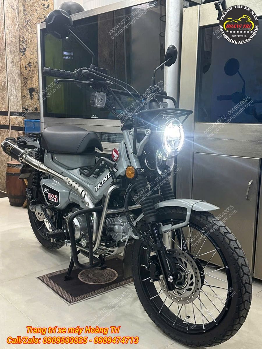 Full set pô carbon gửi về cho anh khách tự lắp, tổng thể xe gọn gàng, hoàn hảo