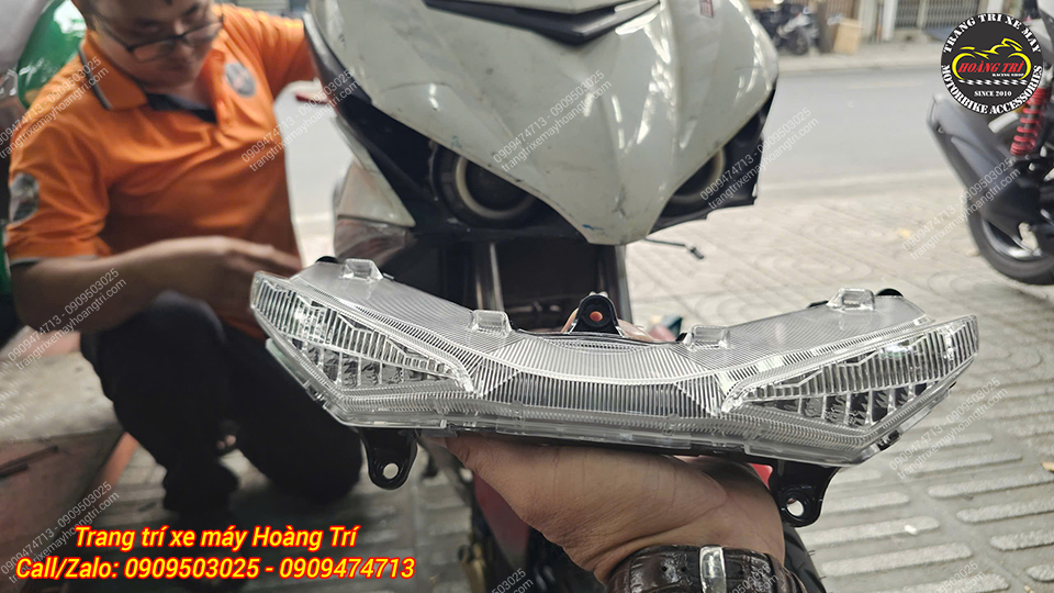 Sau thời gian dài chơi đèn mắt cú anh khách quyết định về zin cho xế cưng của mình