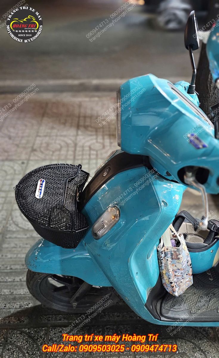 Kiểu rổ có nắp đậy giúp bảo vệ các vật dụng bên trong không lo bị rớt ra ngoài