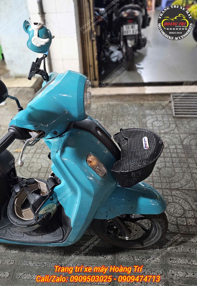 Chỉ vài thao tác là đã có thể đậy nắp rổ trước cho Fazzio nhanh chóng