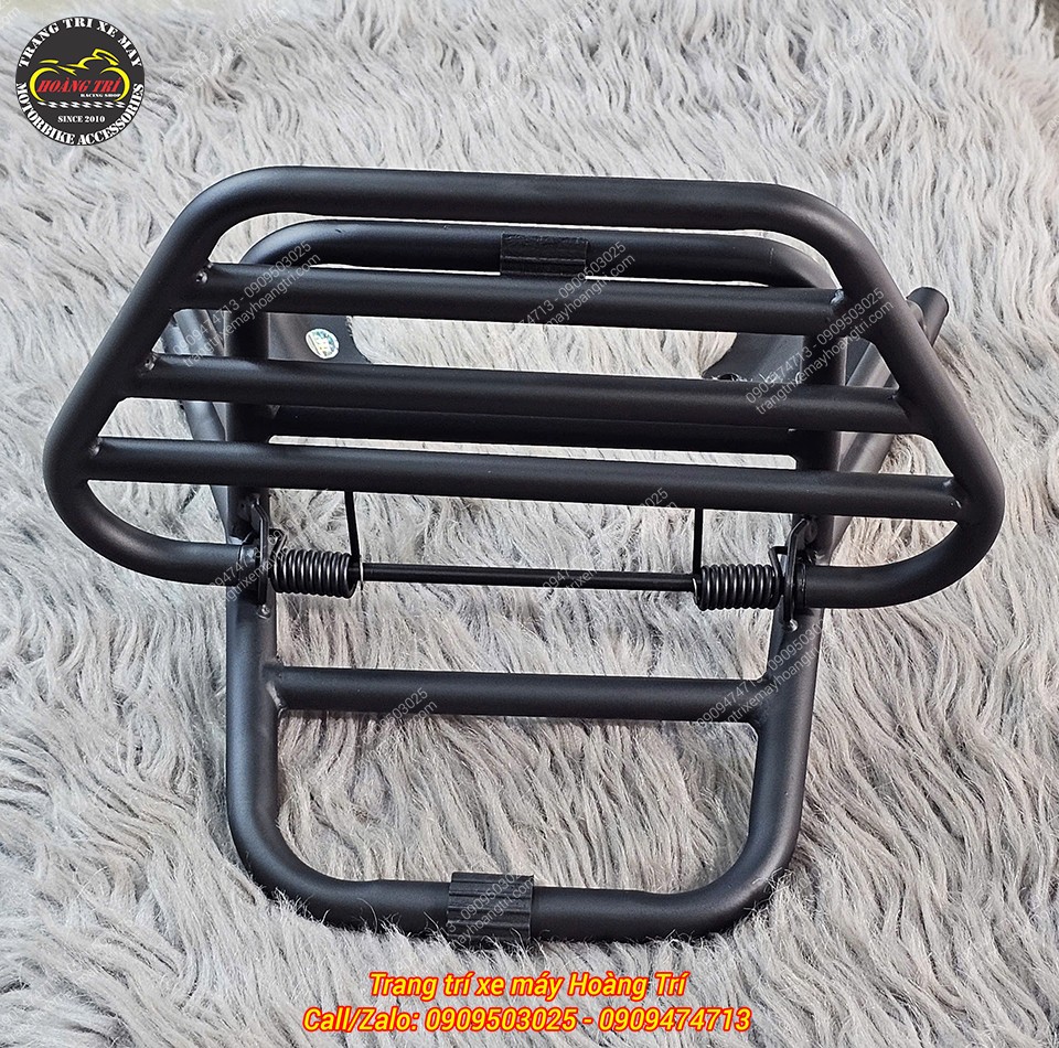 Baga sau Grande màu đen sơn tĩnh điện mẫu HT, khung thép dày, thiết kế chắc chắn