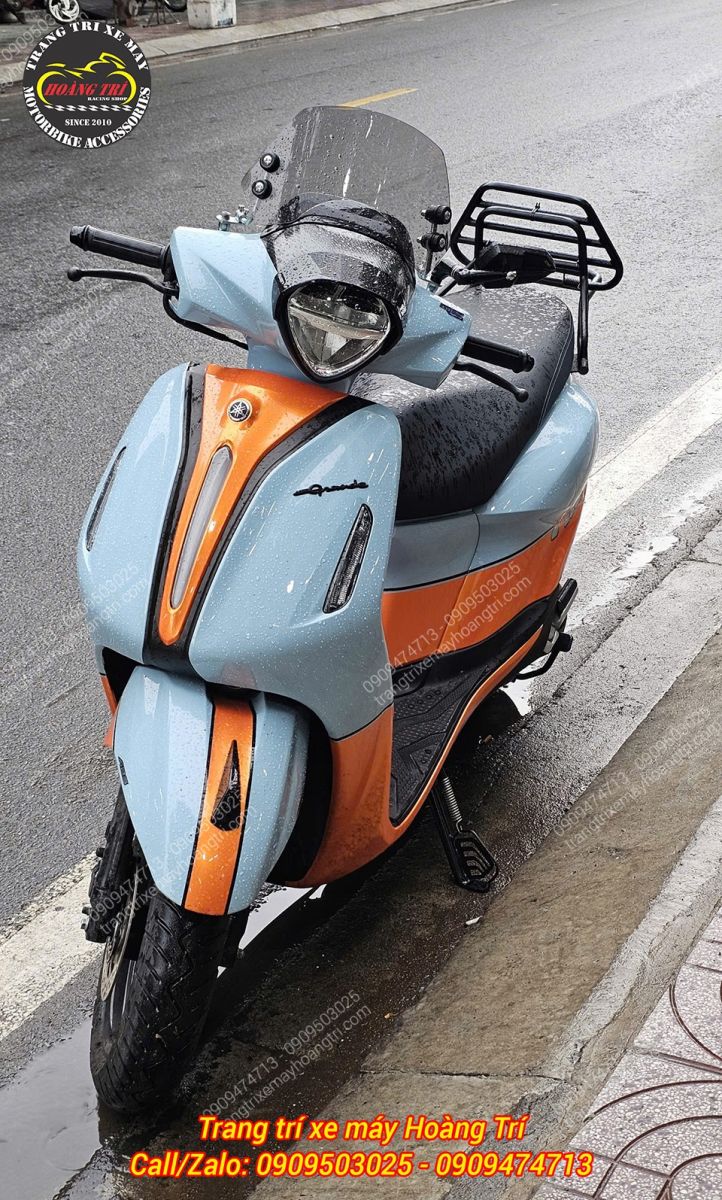 Kính chắn gió lắp cho xe Grande 2025 giúp vẻ ngoài thêm phần sang trọng