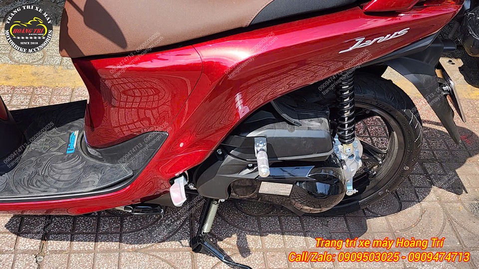 Sau khi hoàn thiện lắp đặt chiếc Janus giờ đây có thêm phụ kiện tiện ích