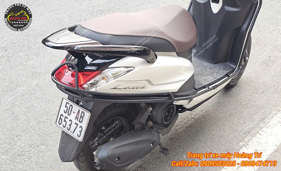 Khung bảo vệ sơn tĩnh điện lắp Latte 2025, bảo vệ đèn hậu phía sau của xe