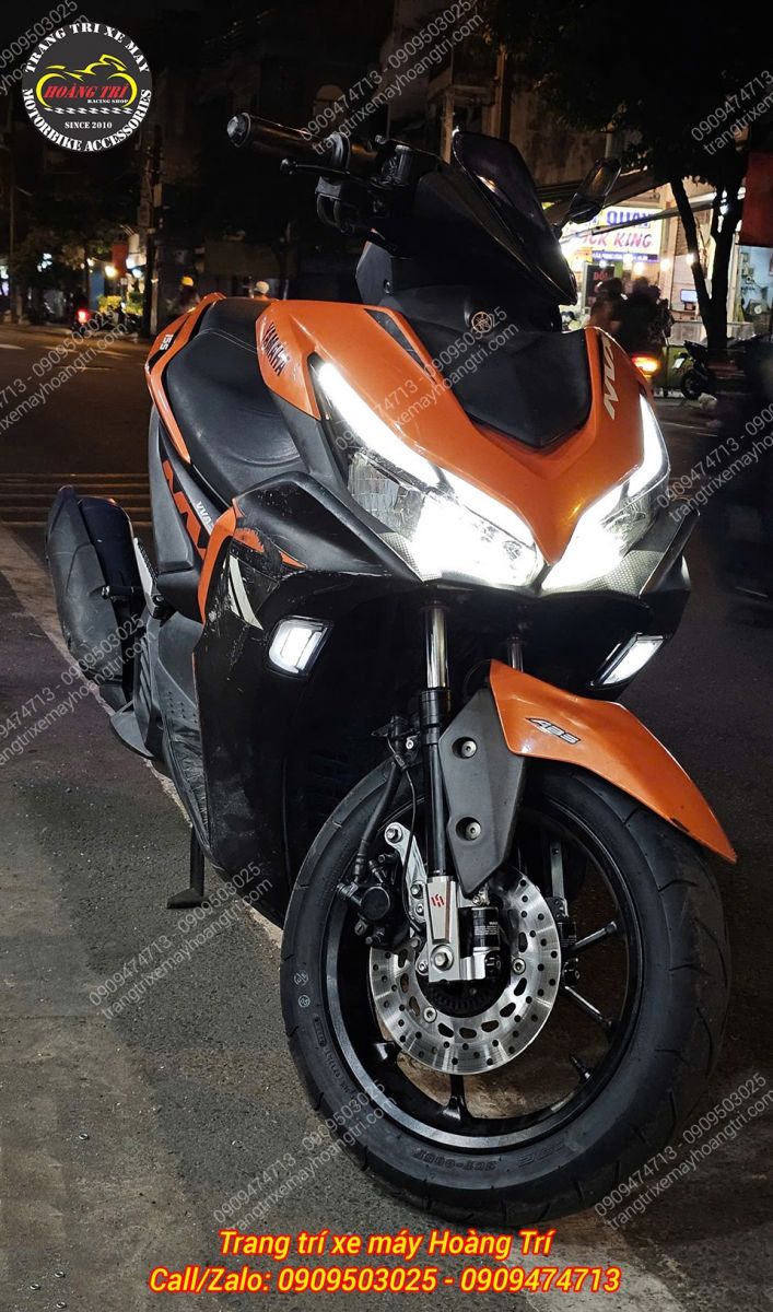 Có 3 màu sắc cho anh em lựa chọn khi nâng cấp đèn JPA: xanh dương, đỏ, trắng