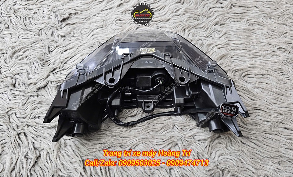Mặt sau cụm đèn hậu PCX 160 chính hãng, kết cấu nhựa dày, jack cắm chuẩn chất lượng chính hãng