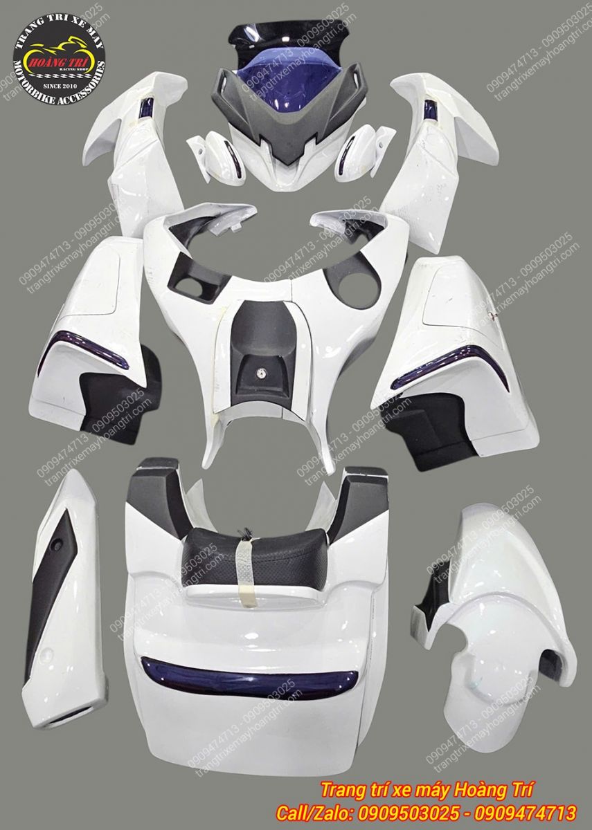 Với trọn bộ body kit chiếc PCX 160 của anh em biến hình hoàn hảo nhanh chóng