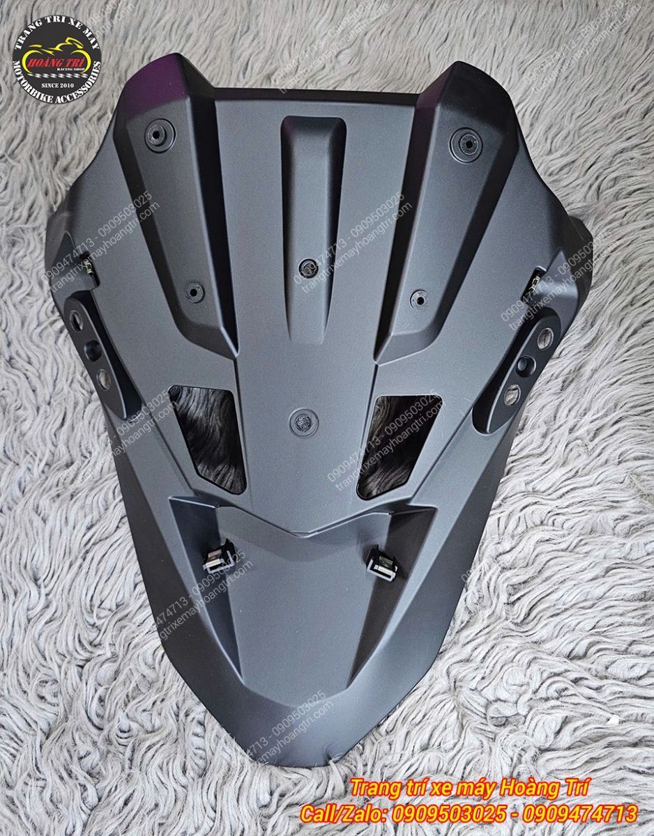Mặt ốp đầu PCX kiểu Forza 300 form thể thao, đường nét góc cạnh, tăng vẻ hầm hố cho xe