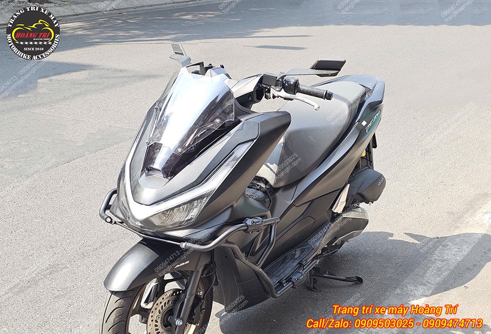 Vẻ ngoài độc đáo khác biệt so với PCX 160 từ nhà sản xuất tạo điểm nhấn cho xe