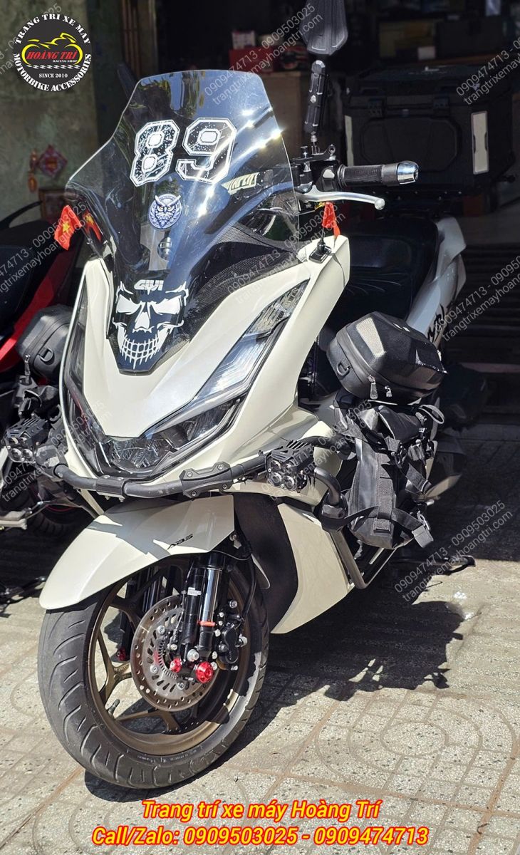 Tổng thể PCX 160 ABS trang bị phuộc Kingham, sẵn sàng cho những chuyến đi sắp tới