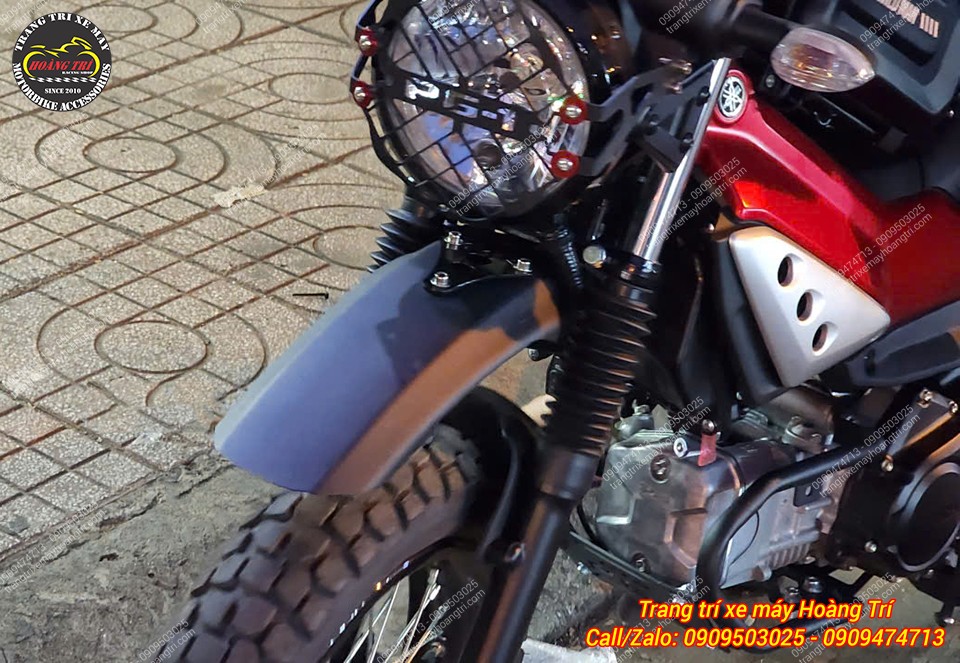 Dè trước phong cách cào cào cho PG1 thiết kế ngắn gọn tăng khả năng chắn bùn