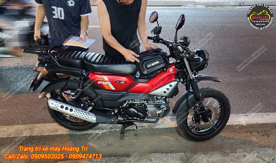 Yêu thích phong cách thể thao đừng bỏ qua sản phẩm dè trước cào cào cho PG-1 - Hài hòa tổng thể của xe