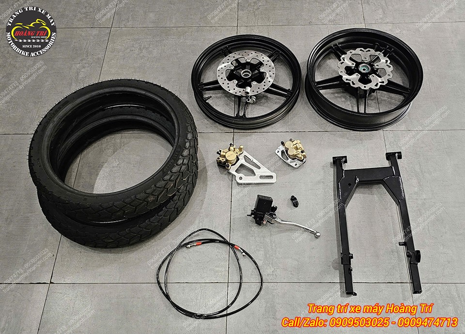 Cận cảnh chi tiết từng phụ kiện được kiểm tra cẩn thận trước khi giao hàng