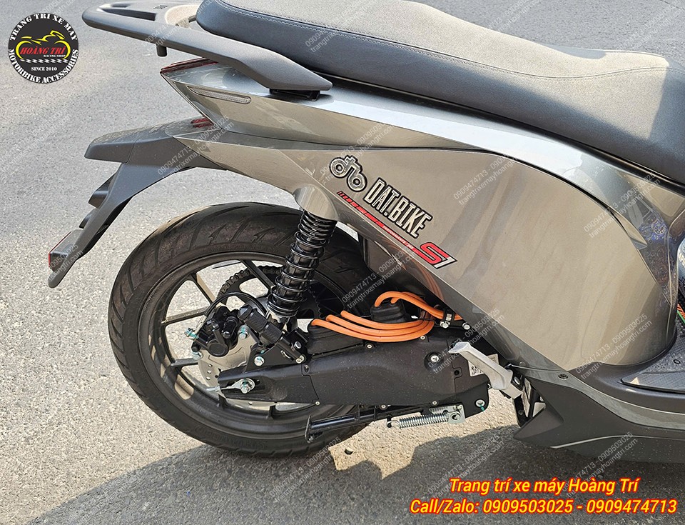 Gác chân phụ Quantum S1 lắp DatBike Quantum, hỗ trợ người ngồi sau thoải mái, lắp đặt gọn gàng