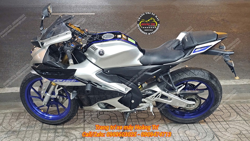 Hoàn thiện lắp chống đổ sườn cho R15M, xe sẵn sàng vận hành và bàn giao khách hàng