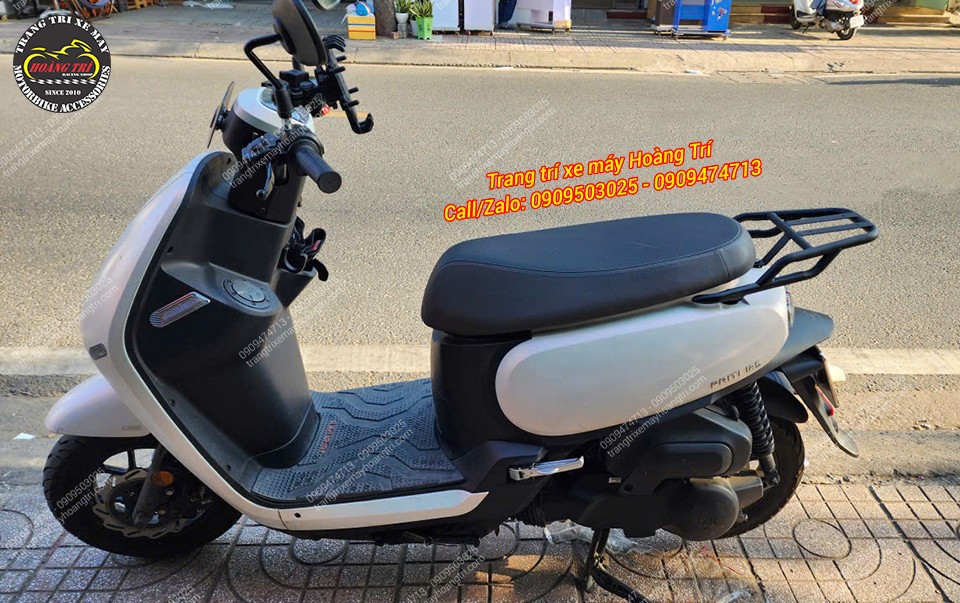 Anh em có thể nâng cấp cùng thùng sau trên baga sau nối dài để tăng trải nghiệm hàng ngày