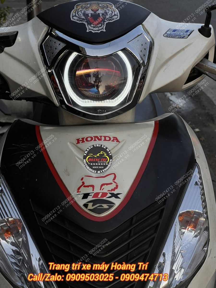 Nâng cấp bi cầu Vision 2014 với bi cầu Kenzo S600 Pro + vòng LED mắt quỷ