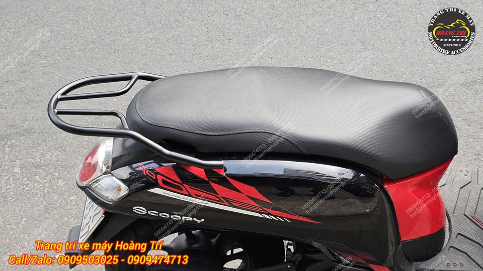 Các dòng Scoopy trước đó vẫn có thể lắp đặt những cần độ chế nhẹ trên baga