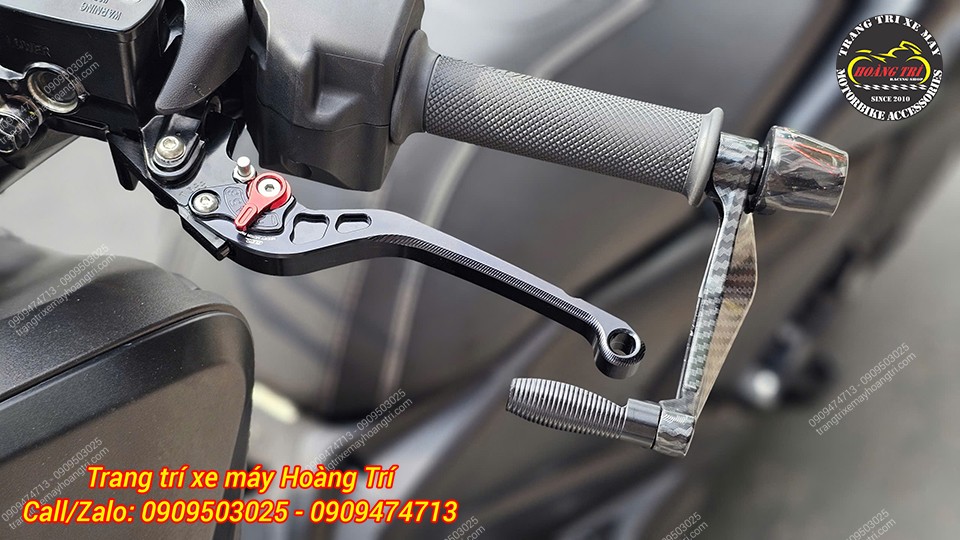 Tay thắng GTR XMAX 300 phối bảo vệ tay thắng tăng cảm giác lái