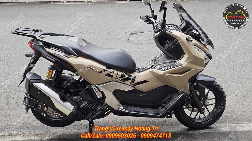 Tổng thể ADV 160 nâng cấp ốp pô ADV 350 thay đổi ngoại hình mà không cần thay pô