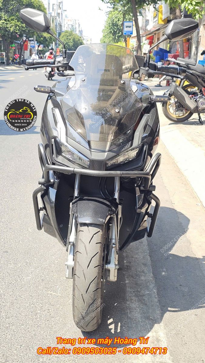 Khung chống đổ HTR dành cho ADV 150 với góc view trực diện