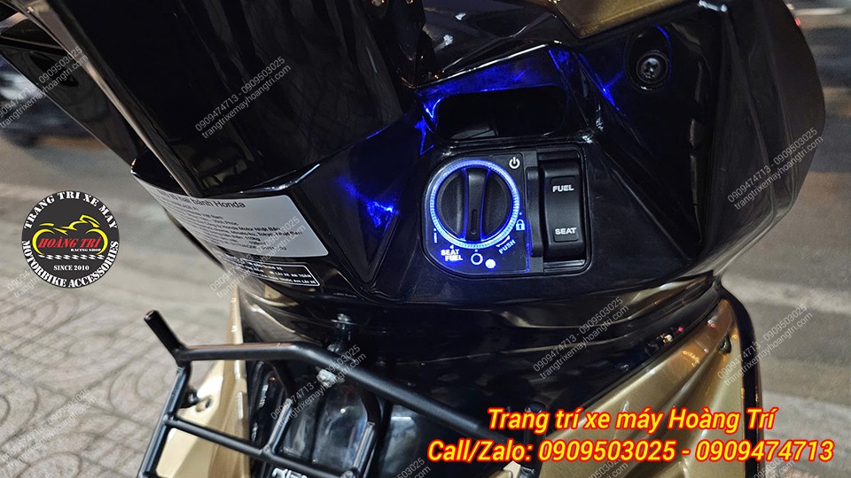 Có thêm vòng LED trông đẹp mắt và hiện đại - Đặc biệt là đi đêm