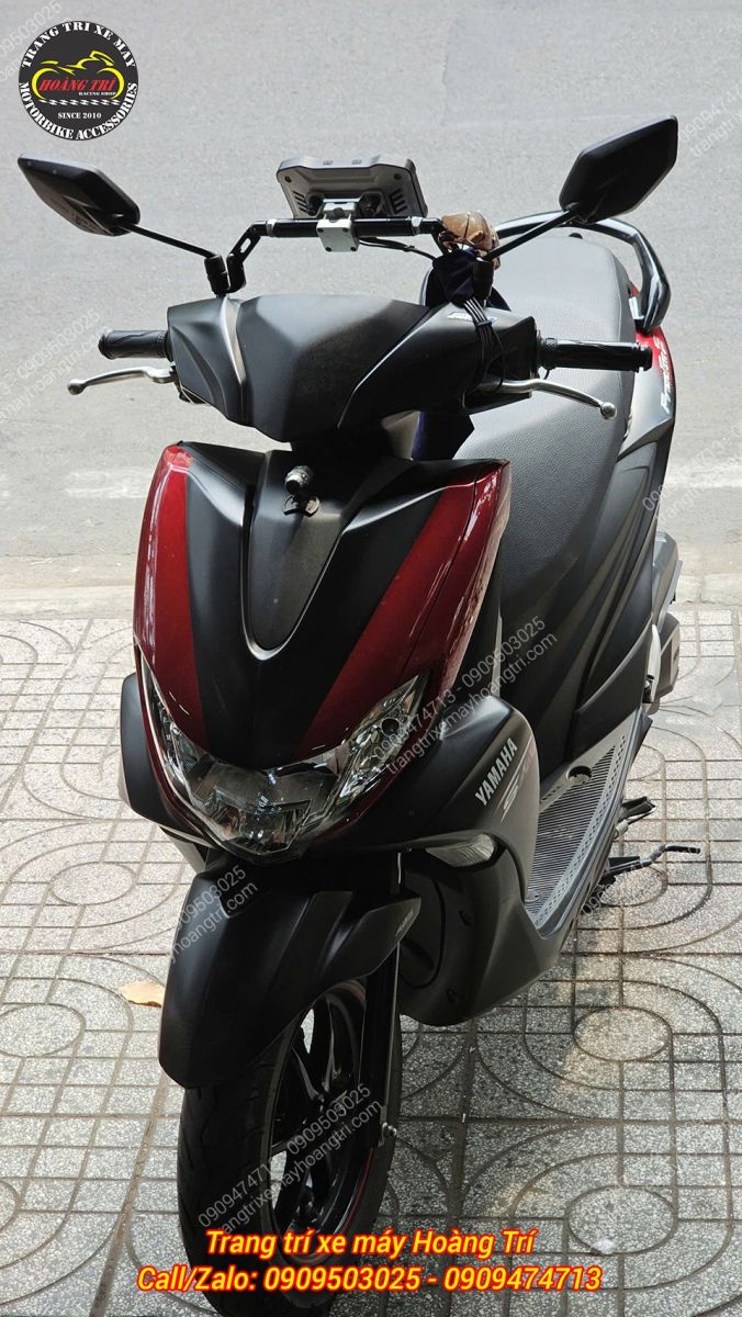 Tổng thể Freego sau khi hoàn thiện combo màn hình và camera, tăng tiện ích và an toàn khi sử dụng